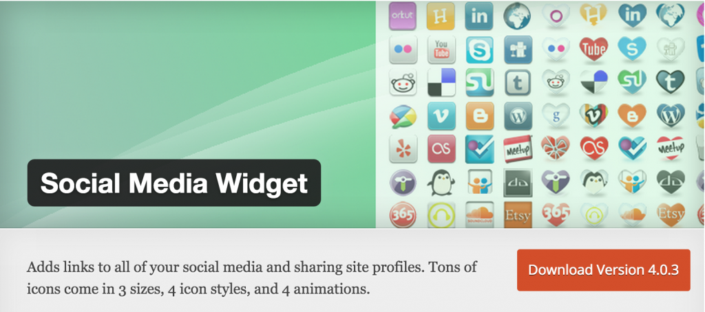 social media widget